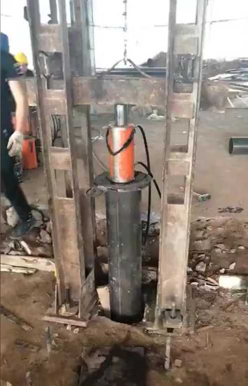 石家庄行唐县钢管桩加固