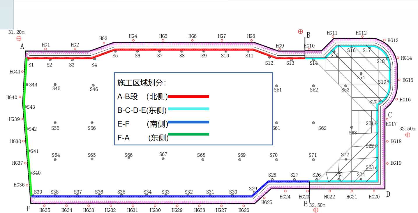 石家庄行唐县基坑支护设计